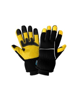 Pyramid Trowel with Plastic Gloves(black)