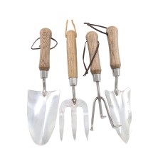 Heavy Duty Wooden Handle Garden Tool Set