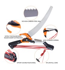 Industrial Grade Telescopic Pruning Saw